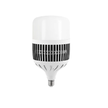 Kit com 10 Lâmpadas Bulbo LED High Power 200W T166 – Base E27 – Lumanti + Bocal Adaptador em Porcelana E27 para E40