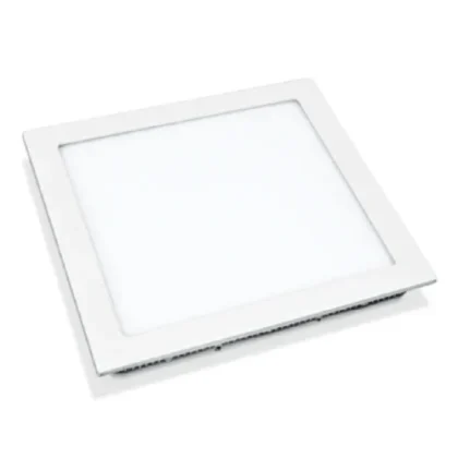 Luminária LED Flat Quadrada de Embutir 24W - Lumanti