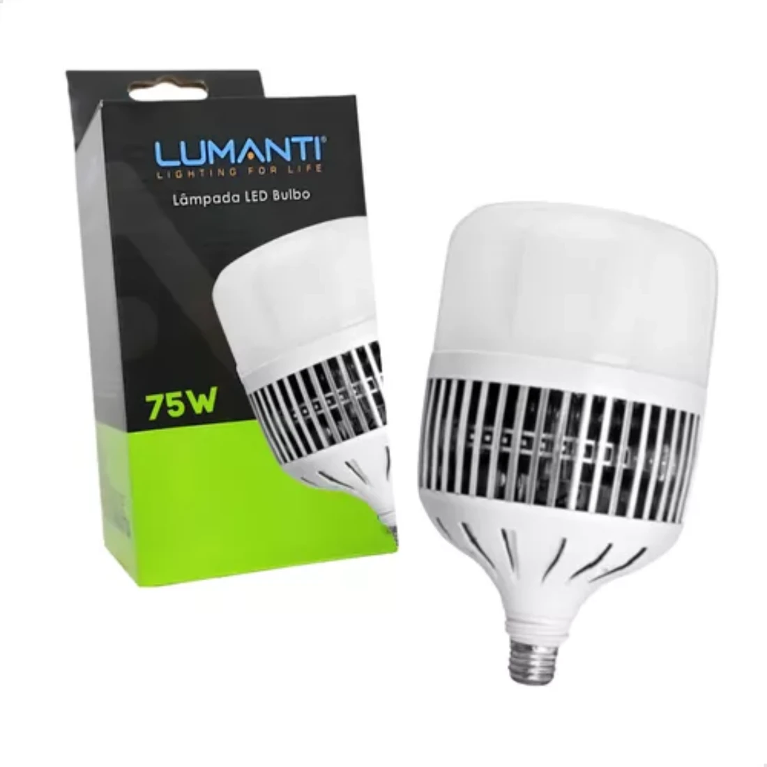 Kit com 10 Lâmpadas Bulbo LED High Power 75W - Base E27 - Lumanti - Imagem 2